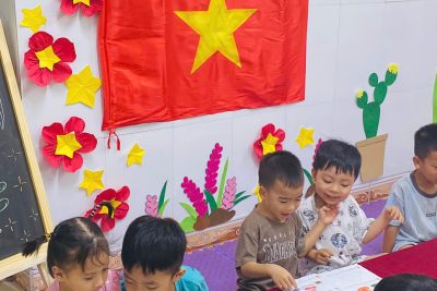 Trường mầm non Giao Hà hưởng ứng ngày hội đọc sách 21/04/2026